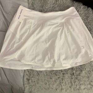 new with tags, white tennis skirt size small